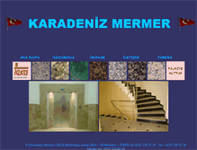 Tablet Screenshot of karadenizmermer.com